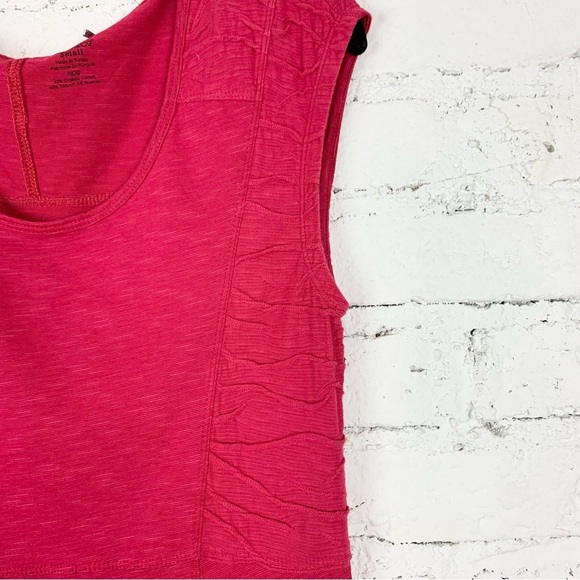 Toad & Co Sama Sama Dress Hot Pink Sleeveless Small - Picture 4 of 9